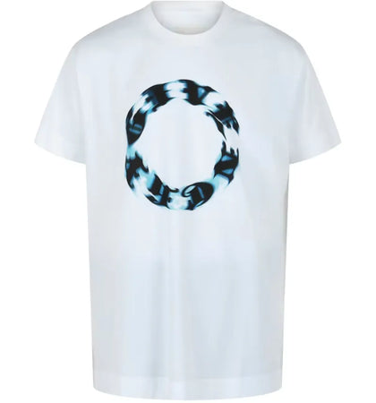 Givenchy Spiral Logo T-Shirt White - authentic Givenchy apparel