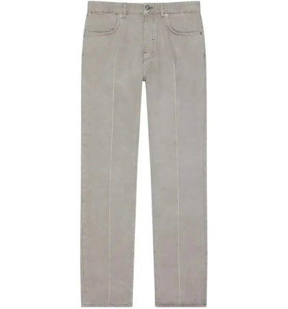 Givenchy Straight Fit Denim Pants Cloud Grey - authentic Givenchy apparel