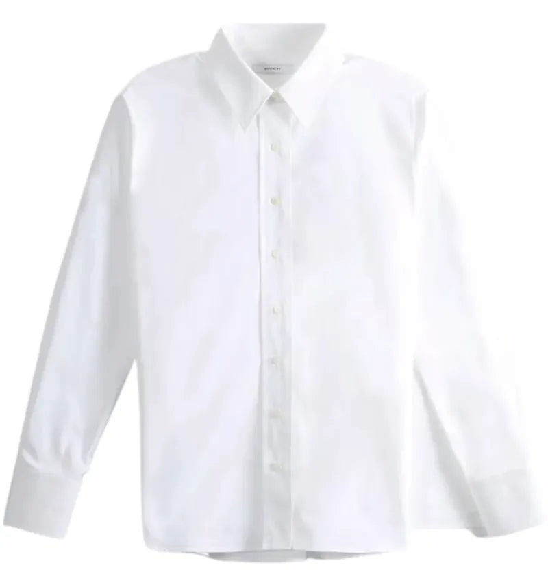 Givenchy Women's Regular Fit Shirt White - vue 360