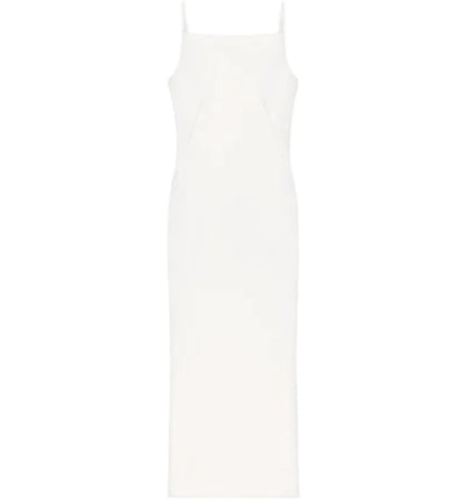 Givenchy Women's Square Neckline Long Dress Ivory - authentic Givenchy product
