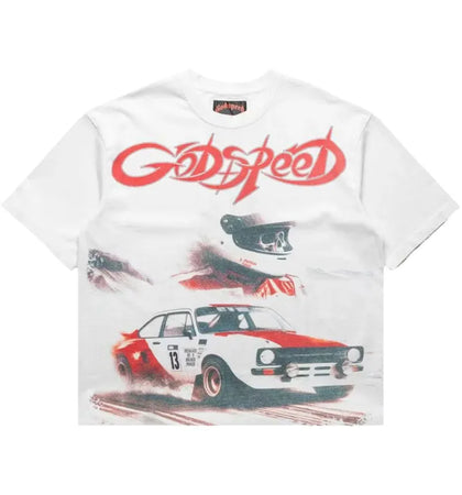 Godspeed Abu Dhabi Desert Challenge T-shirt White - authentic Godspeed apparel