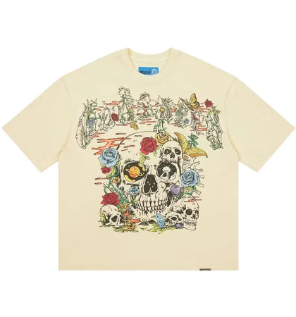 Godspeed Cosmic Remains NG T-shirt Bone - authentic Godspeed apparel