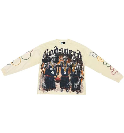 Godspeed DreamTeam 24 L/S VVS Tee Bone - authentic Godspeed product