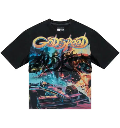 Godspeed F1 Dreams T-shirt Black - authentic Godspeed apparel