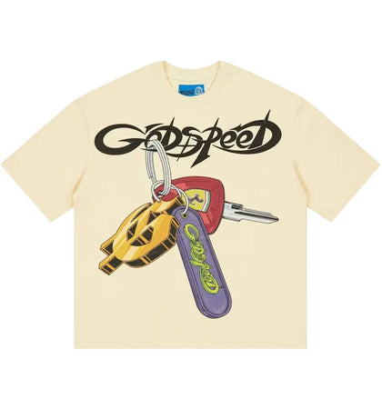 Godspeed K.O.D. T-shirt Bone - authentic Godspeed apparel
