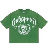 Godspeed Victor Crest T-shirt Green
