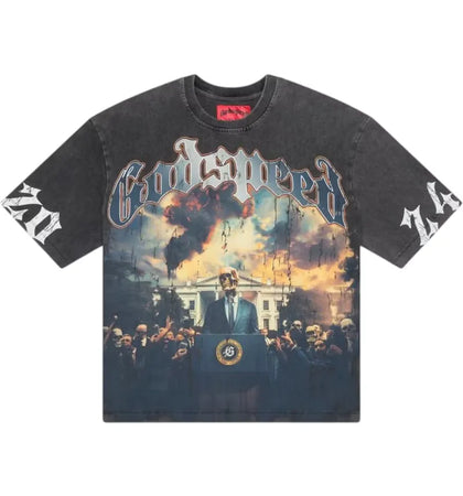 Godspeed V.O.D 2024 T-shirt Grey Wash - authentic Godspeed apparel
