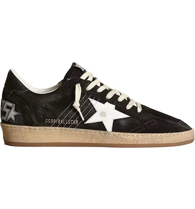 Golden Goose Ball Star Black White