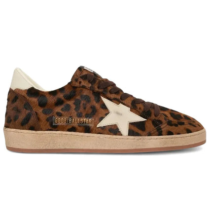 Golden Goose Ball Star Brown Cream Leopard - authentic Golden Goose sneakers