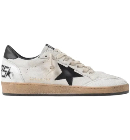 Golden Goose Ball Star White Black SS25 - authentic Golden Goose sneakers