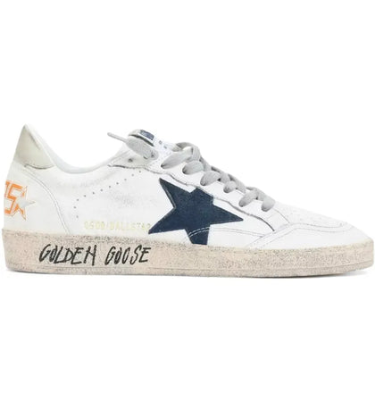 Golden Goose Ball Star White Blue Ice - authentic Golden Goose sneakers