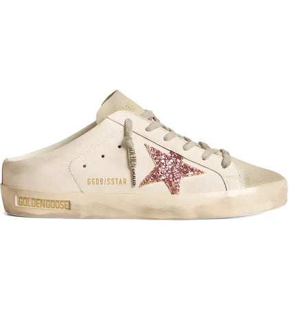 Golden Goose Bio-Based Super-Star Sabot White Ice Pink (Women's) - authentic Golden Goose sneakers