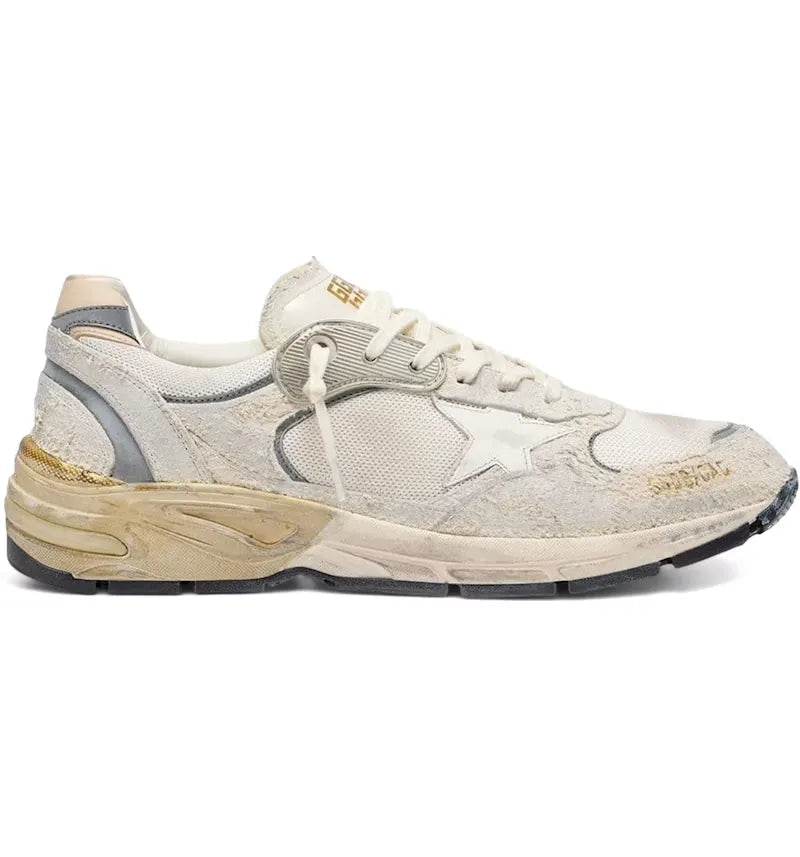 Golden Goose Dad-Star White Biege - vue 360