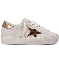 Golden Goose Hi Star White Leopard (Women's)