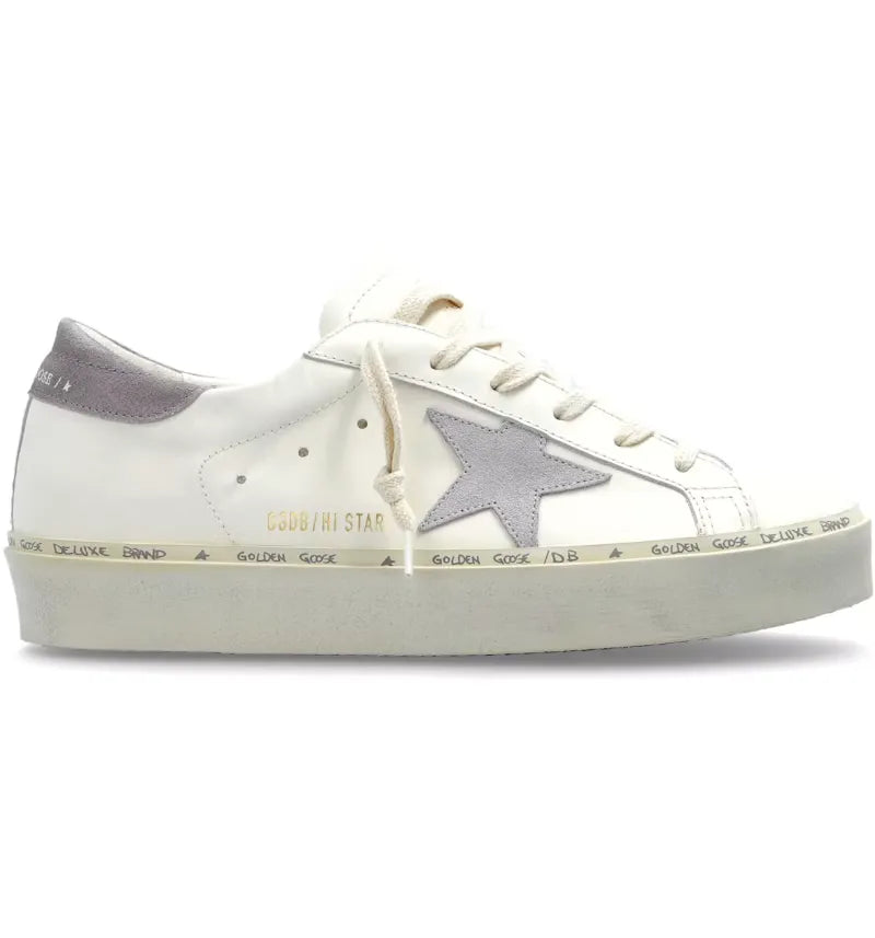 Golden Goose Hi Star White Lillac (Women's) - vue 360