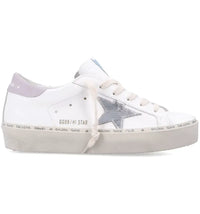 Golden Goose Hi Star White Silver Lilac (Women's)