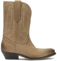 Golden Goose Low Wish Star Boots Tobacco (Women's)