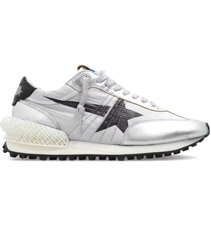 Golden Goose Marathon Silver/Black (Women's) - authentic Golden Goose sneakers