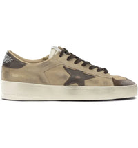 Golden Goose Stardan Beige Brown Suede