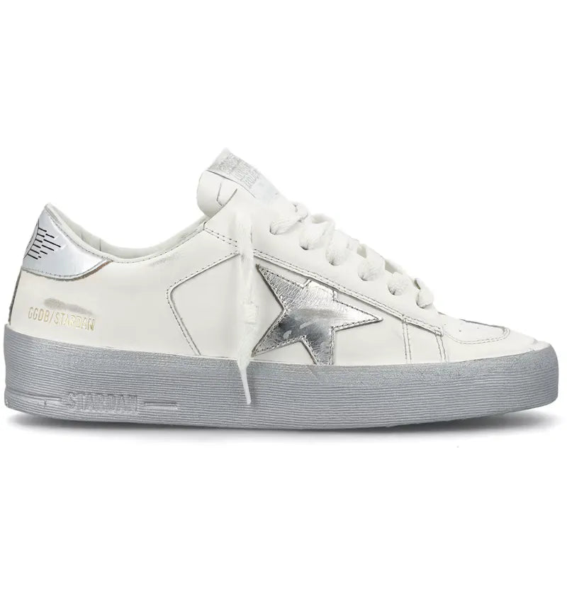 Golden Goose Stardan White Silver-tone (Women's) - vue 360