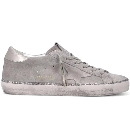Golden Goose Super-Star Suede Taupe (Women's) - authentic Golden Goose sneakers