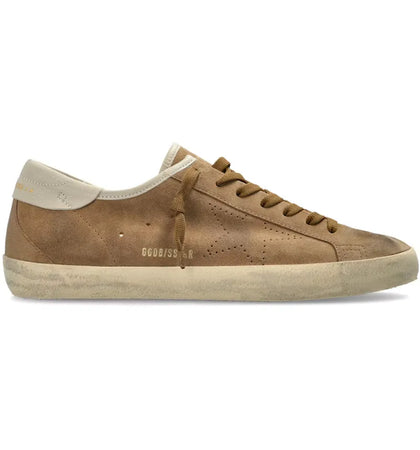 Golden Goose Super-Star Suede Tobacco Cream - authentic Golden Goose sneakers