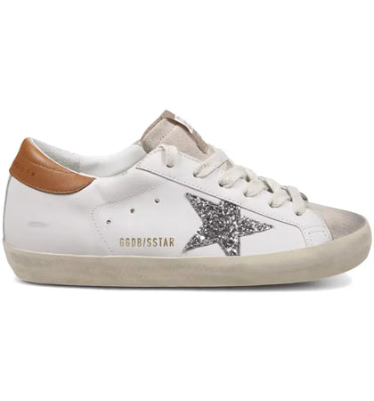 Golden Goose Super-Star White Beige Cinder (Women's) - authentic Golden Goose sneakers