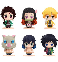 Good Smile Company Demon Slayer Kimetsu No Yaiba 01 Pocket Maquette Set Of 6 Action Figures Multi