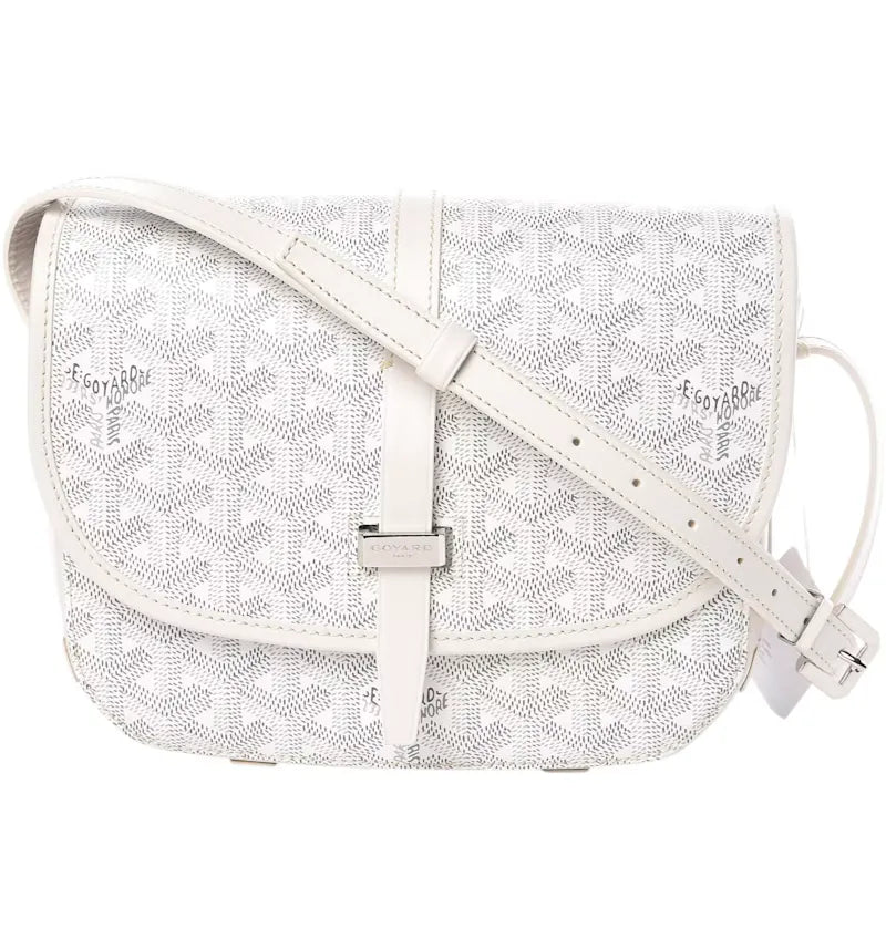 Goyard Belvedere PM White - vue 360