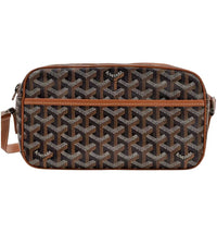 Goyard Cap Vert Crossbody Goyardine Brown