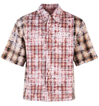Guapi Eclipse Plaid Shirt Red
