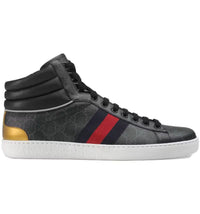 Gucci Ace GG High Top Black