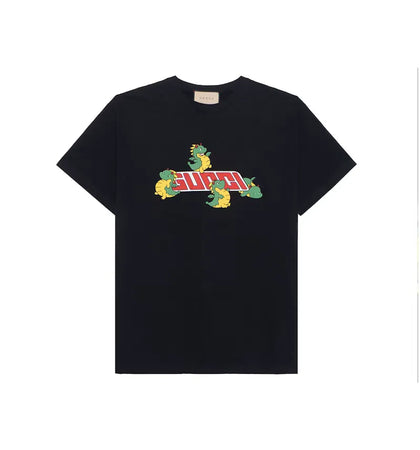 Gucci Baby Dragon Chinese New Year T-shirt Black - authentic Gucci apparel