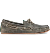 Gucci Boat Shoe Black Washed Effect