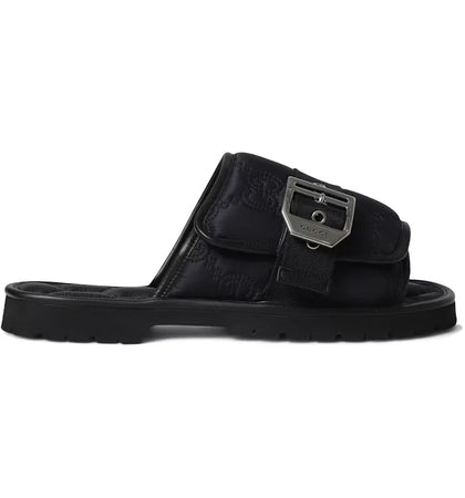 Gucci GG Slide Sandal Black - authentic Gucci sneakers