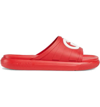 Gucci Interlocking G Slide Maple Red