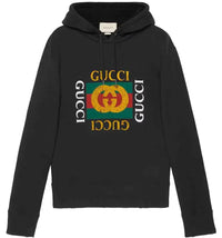 Gucci Oversize Sweatshirt with Gucci Logo Black