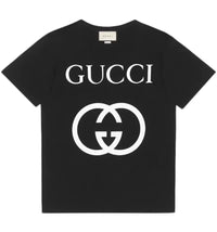 Gucci Oversize with Interlocking G T-shirt Black/White