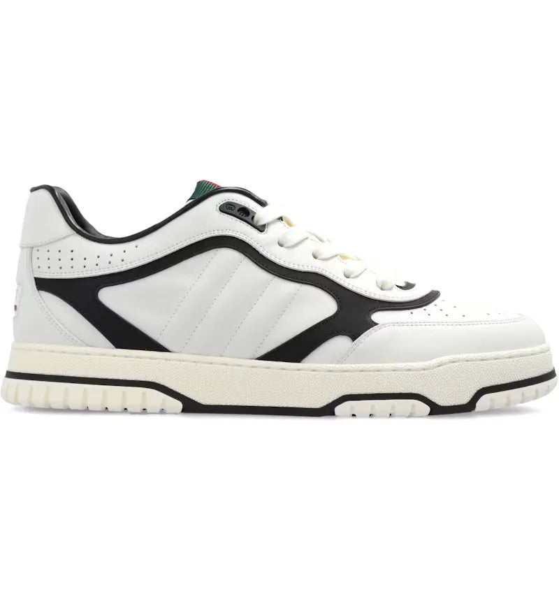 Gucci Re-Web Sneaker White Black - vue 360