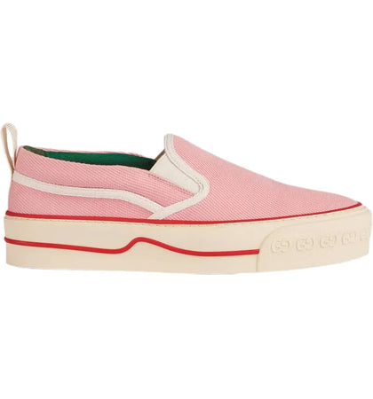 Gucci Tennis 1977 Slip-On Pink (Women's) - authentic Gucci sneakers