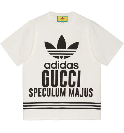 Gucci x Adidas T-Shirt White - authentic Gucci apparel