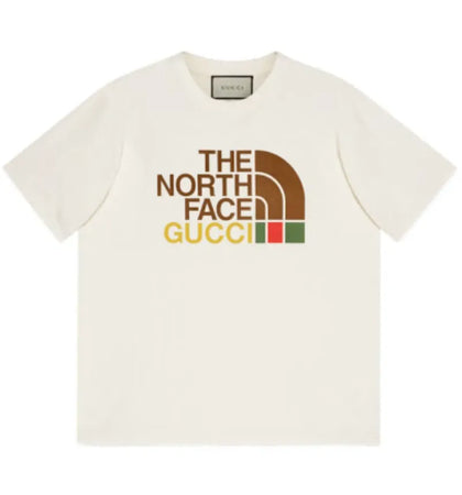 Gucci x The North Face Cotton T-shirt Beige - authentic Gucci apparel