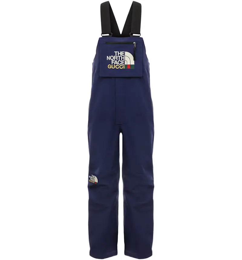 Gucci x The North Face Overalls Blue - vue 360