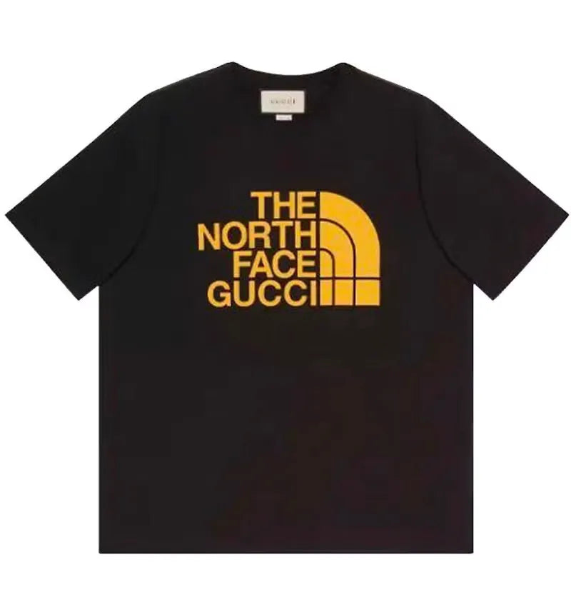Gucci x The North Face Oversize T-shirt Black - vue 360