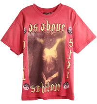 Hellstar As Above So Below T-shirt Red