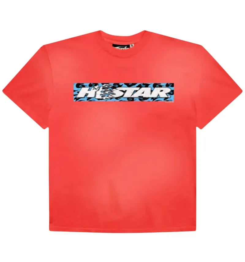Hellstar Box Logo Tee Red - vue 360