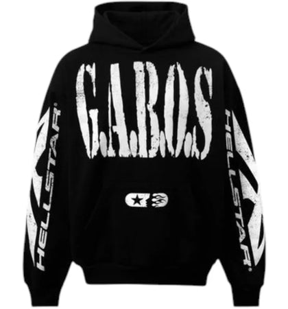 Hellstar G.A.B.O.S. Hoodie Black - authentic Hellstar apparel
