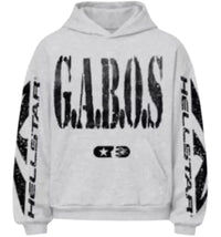Hellstar G.A.B.O.S. Hoodie Grey