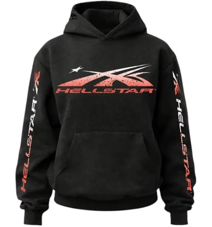 Hellstar G.A.B.O.S. Sports Hoodie Black - authentic Hellstar apparel