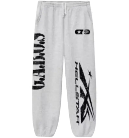 Hellstar G.A.B.O.S Sweatpants Grey - authentic Hellstar apparel